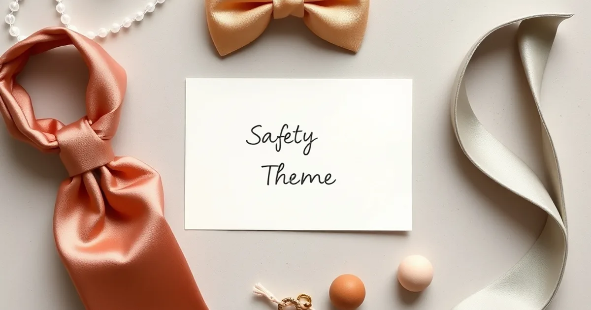 Accessoires d'initiation BDSM doux : menottes en tissu, bandeau et ciseaux de sécurité à portée de main